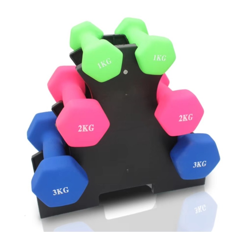 Home Gym Weight - Трехуровневая стойка для гантелей: прочная стальная