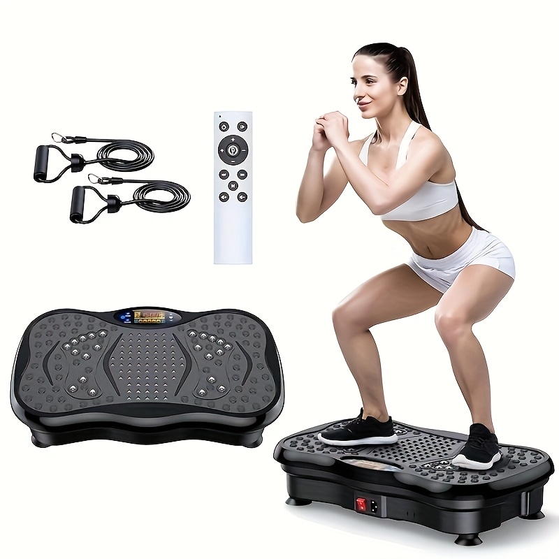 Home Gym Full Setup - Тренажер с эспандерами, компактная виброплатформа для