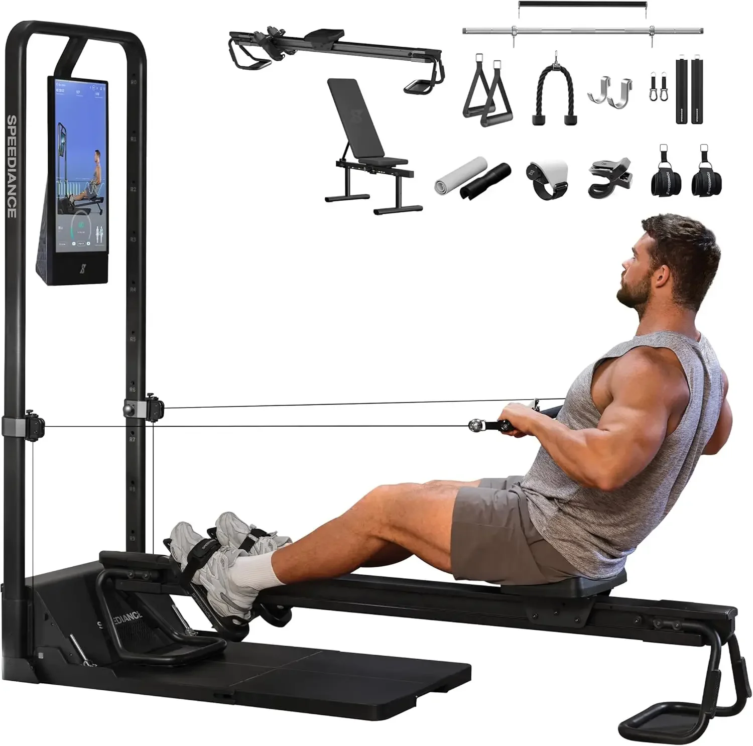 Home Gym Full Setup - Gym Monster 2 Умный домашний тренажер