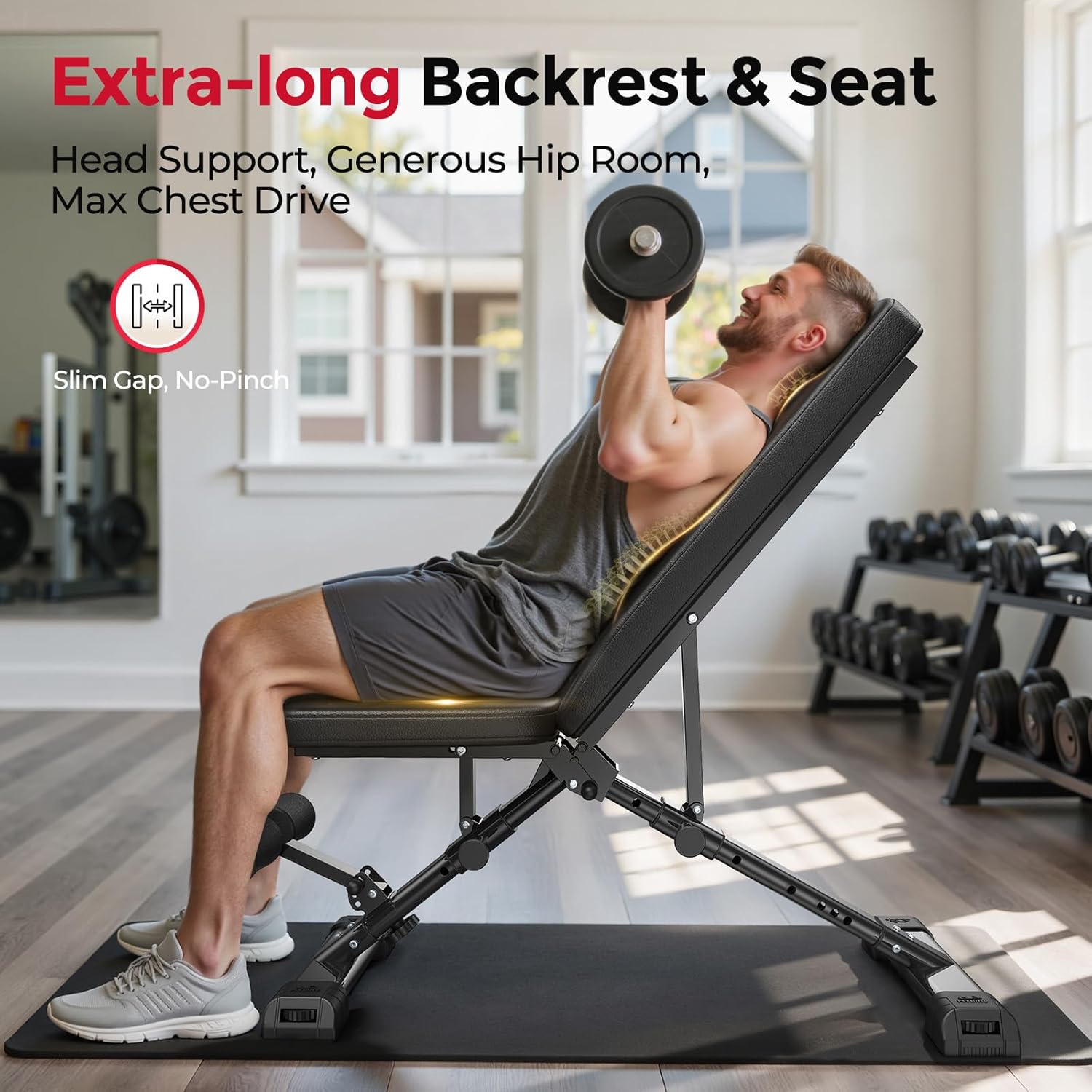 Регулируемая скамья для домашн – обзор и цена Adjustable Weight Bench