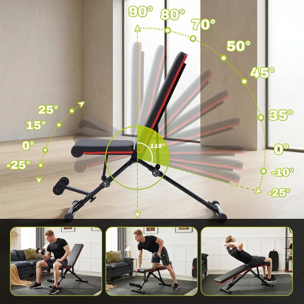 Регулируемая скамья для силовы – обзор и цена Home Gym Full Body