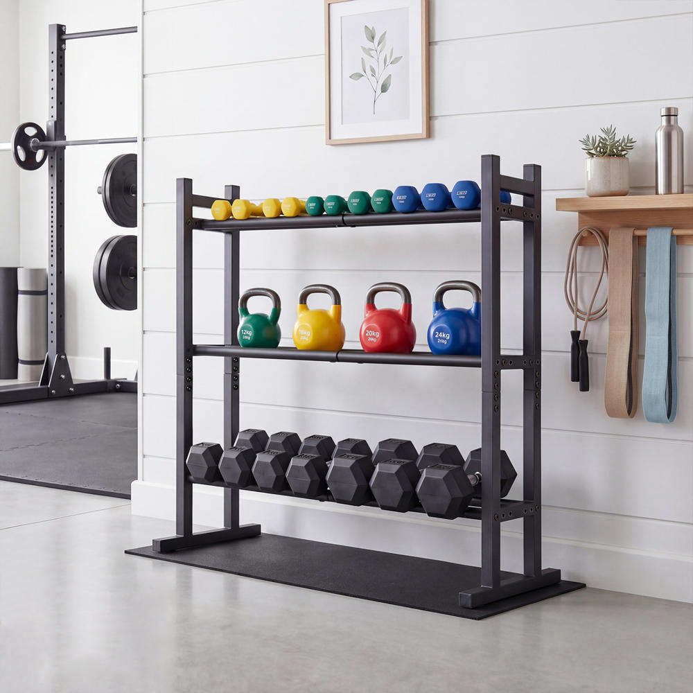 Усиленная 3-ярусная стойка для – обзор и цена Home Gym Weight