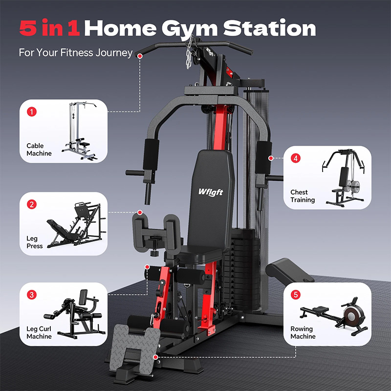 Тренажер для домашнего спортза – обзор и цена Home Gym Full Setup