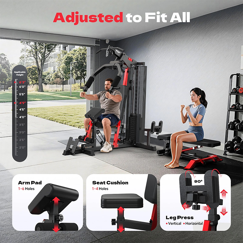 Тренажер для домашнего спортза – обзор и цена Home Gym Full Setup